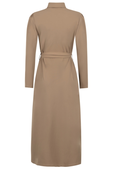 Zoso camel dames jurk | Achteraanzicht