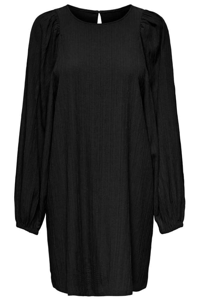 Jacqueline de Yong zwarte dames jurk | Vooraanzicht