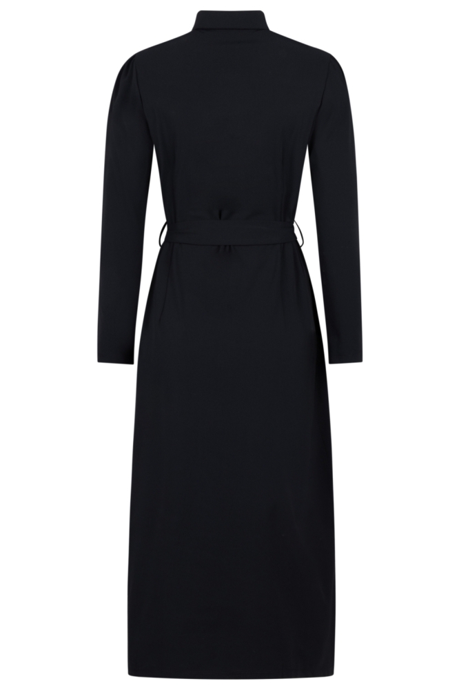 Zoso zwarte dames jurk | Achteraanzicht