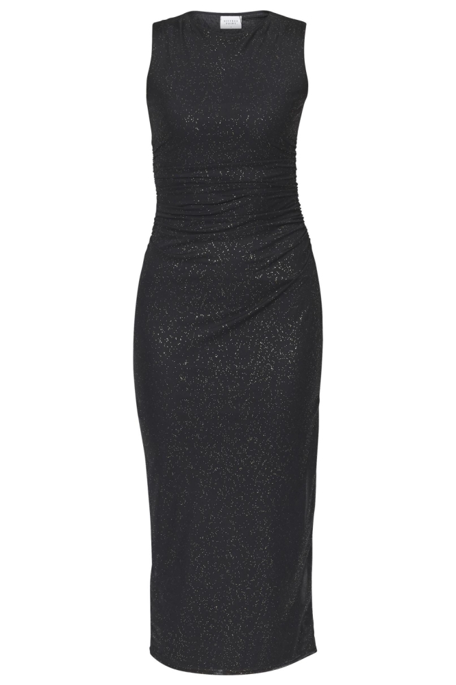 SisterS point zwarte dames jurk | Vooraanzicht