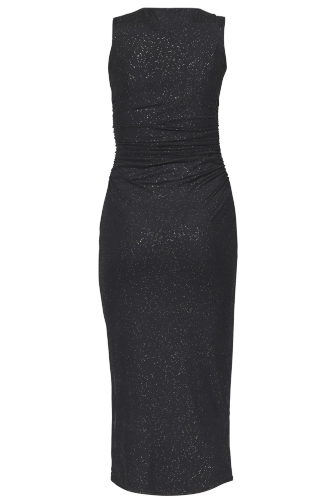 SisterS point zwarte dames jurk | Achteraanzicht