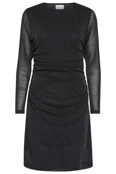 SisterS point zwarte dames jurk | Vooraanzicht