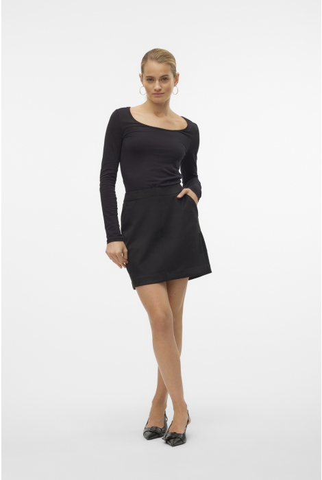 Vero moda faux suede mini skirt hotsell