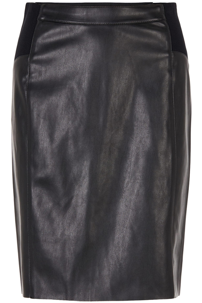VMBUTTERSIA HW COATED SKIRT NOOS 10218187 Black