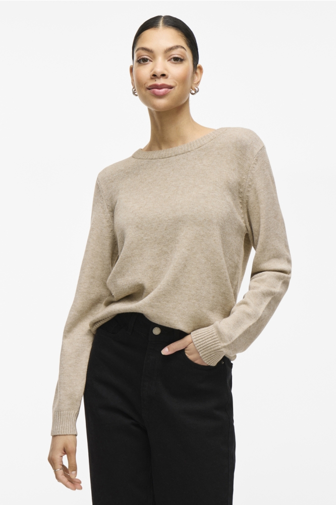 Vila beige dames trui | 