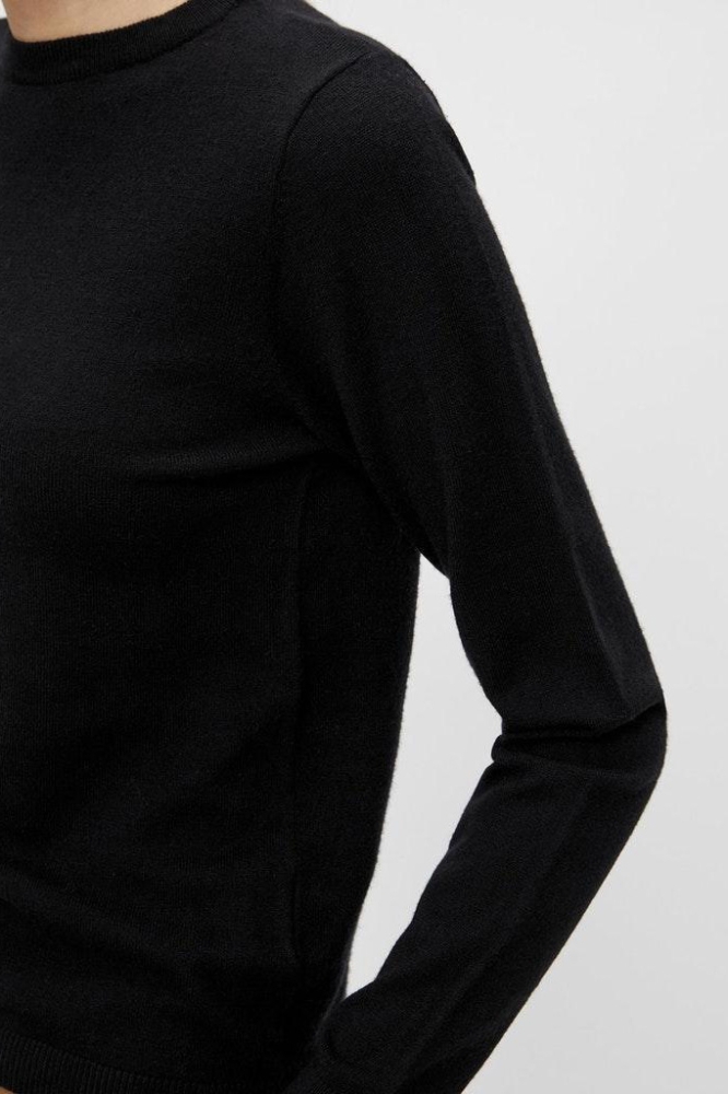 Object zwarte dames trui | 