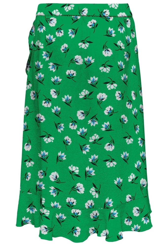 ONLCARLY FLOUNCE LONG SKIRT WVN NOO 15224124 GREEN BEE