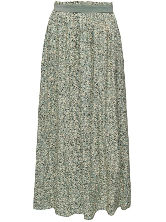 Only Rok ONLVENEDIG AOP LIFE LONG SKIRT WVN 15251761 CHINOIS GREEN