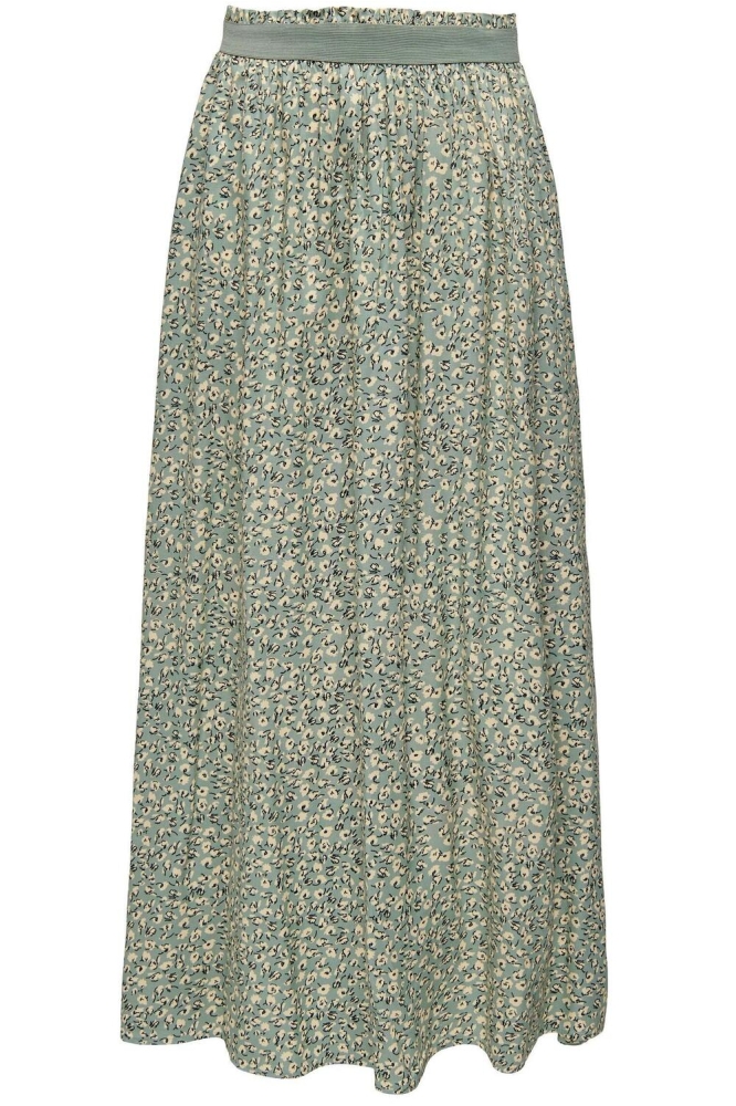 ONLVENEDIG AOP LIFE LONG SKIRT WVN 15251761 CHINOIS GREEN