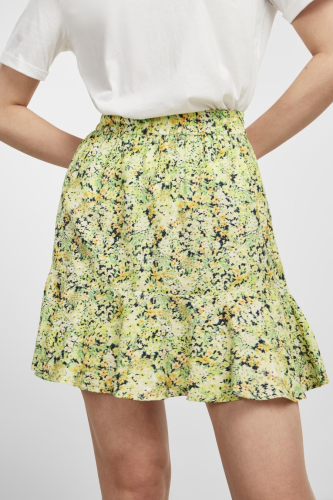 PCBRUNA HW SKIRT 17135110 Tender Shoots/FLOWER