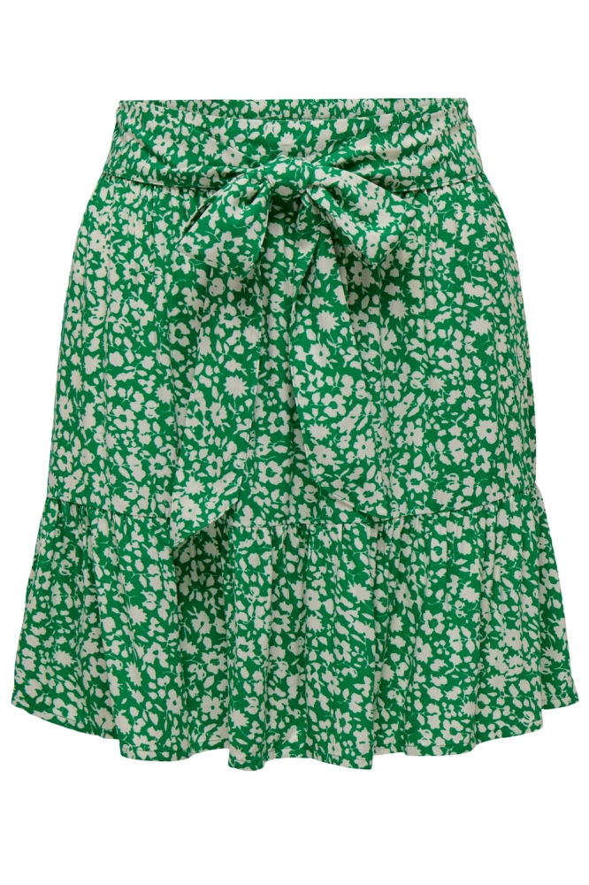 JDYSTARR LIFE TIE MW SKIRT WVN 15290661 Jelly Bean/DAISY FLOW