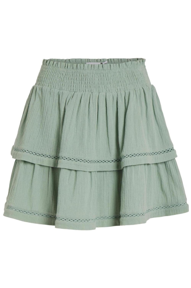 VIALIA HW SHORT SKIRT 14085228 GREEN MILIEU