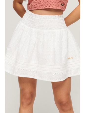 Superdry Rok VINTAGE LACE MINI W7210278A  OFF WHITE