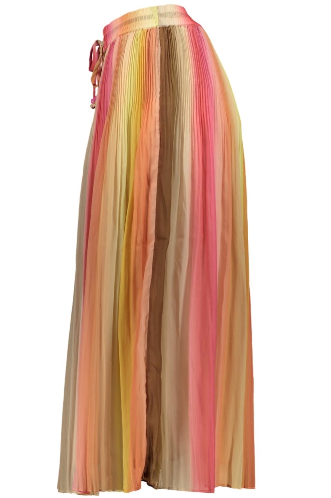 PLEATED CHIFFON MIDI SKIRT 172806 6143