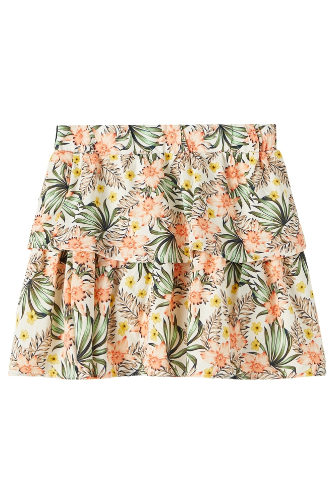 NKFVINAYA SKIRT FFF NOOS 13215908 White Alyssum/Flower