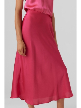 Vero Moda Rok VMHEART OLI HW 7/8 SKIRT WVN CE 10287526 PINK YARROW