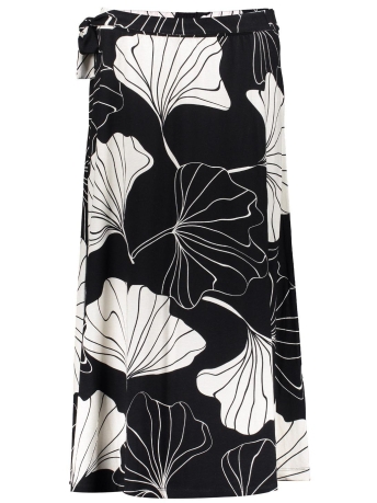 Geisha Rok ROK ALLOVER PRINT STRAP 36332 60 JILL BLACK/OFF WHITE