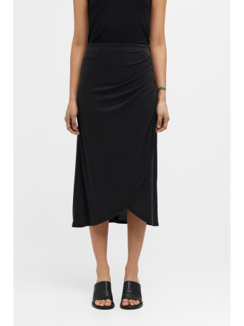 Object Rok OBJANNIE HW DRAPE SKIRT NOOS 23040619 BLACK