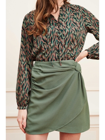Lofty Manner Rok SKIRT EDEN OH34 468 sage green