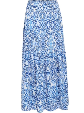 Peppercorn Rok NICOLINE MAXI SKIRT PC7019 2993P MARINA BLUE PRINT