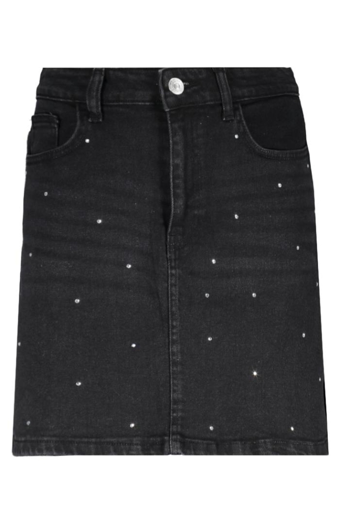 PCPENNY HW SHORT RHINESTONE SKIRT D 17148493 Black/RHINE STDO
