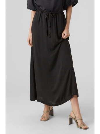 Vero Moda Rok VMFABIANA HW LONG SKIRT VMA 10290484 BLACK