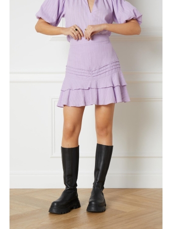 Refined Department Rok NOLEE RUFFLE SKIRT R2304245092 800 LILAC