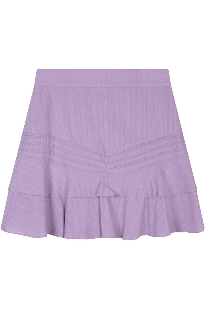 NOLEE RUFFLE SKIRT R2304245092 800 LILAC