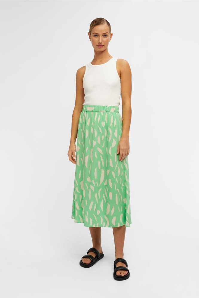 OBJEMA BOBBIE SKIRT NOOS 23039416 Spring Bouquet/Sandshell