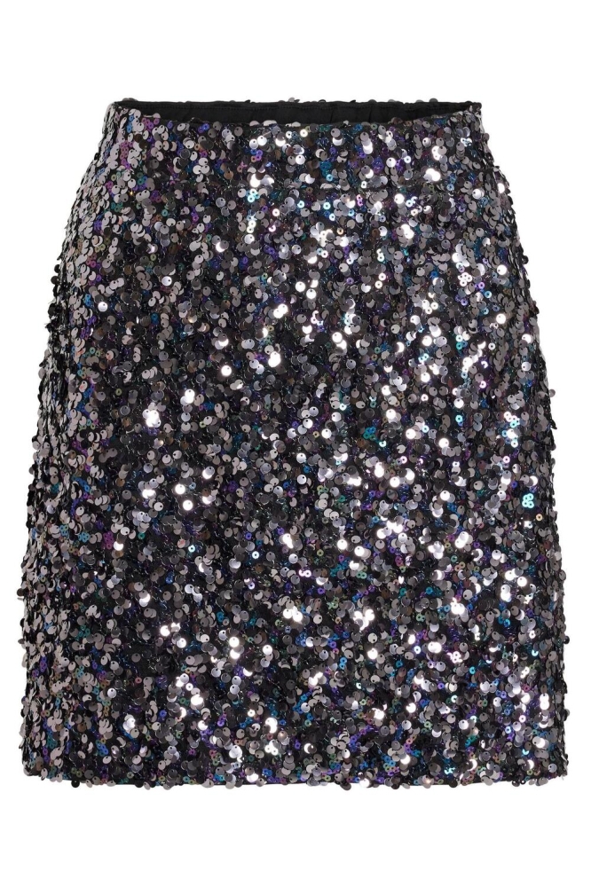 VIMANA HW SEQUINS SKIRT 8 14095658 BLACK/COLORFUL S