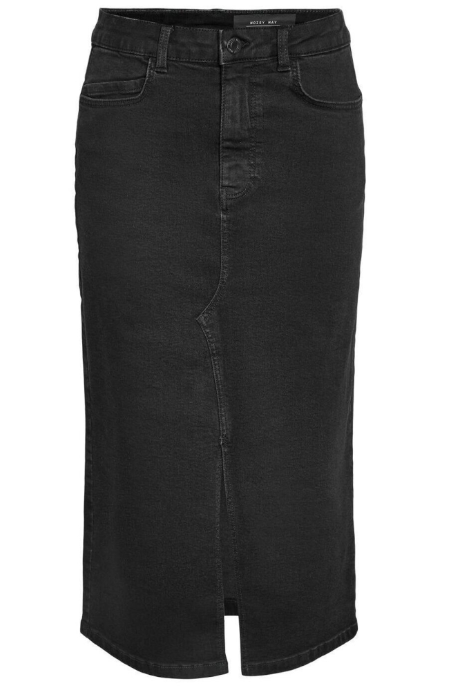 NMKATH NW SLIT MIDI SKIRT VI478BL N 27030078 BLACK DENIM