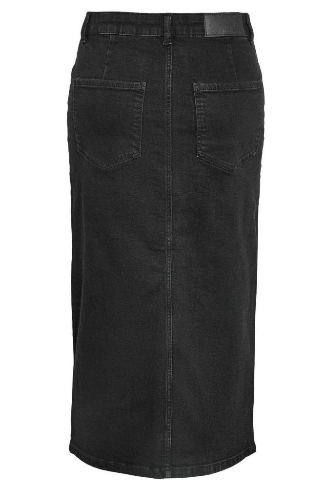 NMKATH NW SLIT MIDI SKIRT VI478BL N 27030078 BLACK DENIM