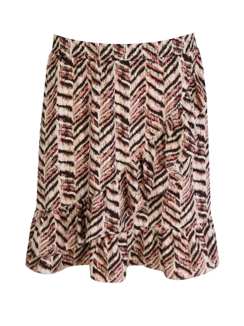 Fluresk Rok LEENA ROK 23NHF21 ZAND/ROUGE