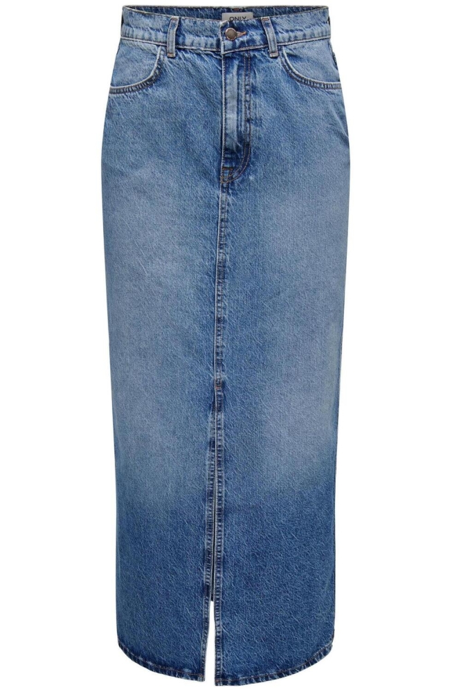 ONLCILLA LONG SLIT SKIRT DNM NOOS 15320571 MEDIUM BLUE DENIM