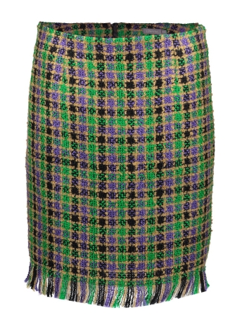 Geisha Rok GERUITE KOKERROK 36550 20 GREEN/PURPLE SAND COMBI