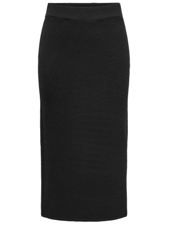 Jacqueline de Yong Rok JDYLIBBY MW LONG SLIT SKIRT KNT 15323036 BLACK