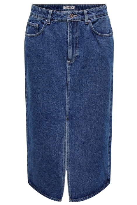 Only blauwe dames rok | Vooraanzicht