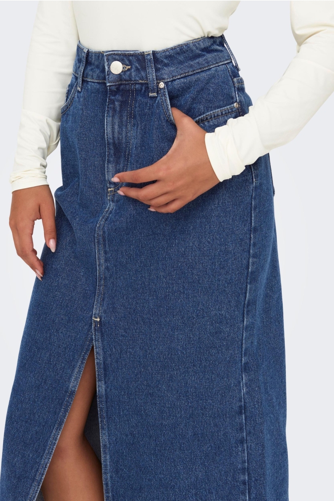 Only blauwe dames rok | Close up