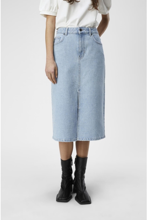 Object objellen midi mw denim skirt noos