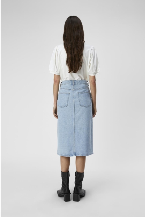 Object objellen midi mw denim skirt noos