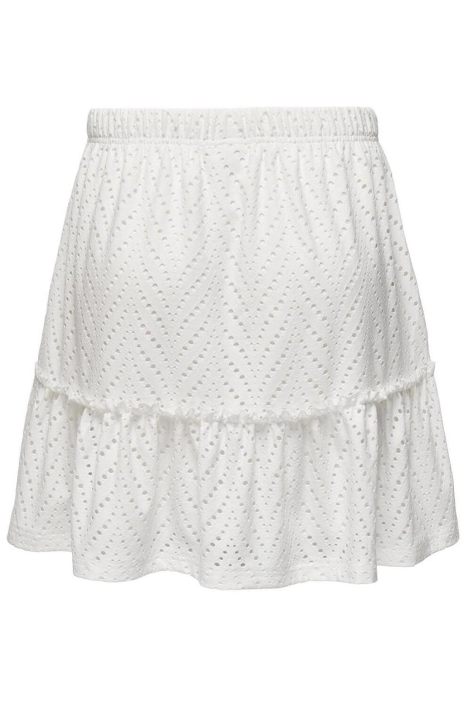 JDYCARLA CATHINKA FRILL SKIRT JRS 15254681 CLOUD DANCER