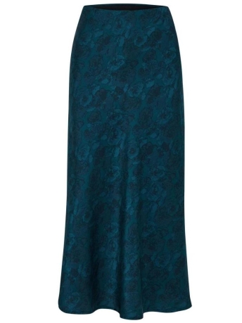 Peppercorn Rok RAYA MIDI SKIRT PC7553 2114P OCEAN DEPTH PRINT
