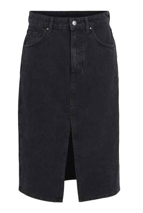 objharlow midi denim skirt noos 23043873 object rok black