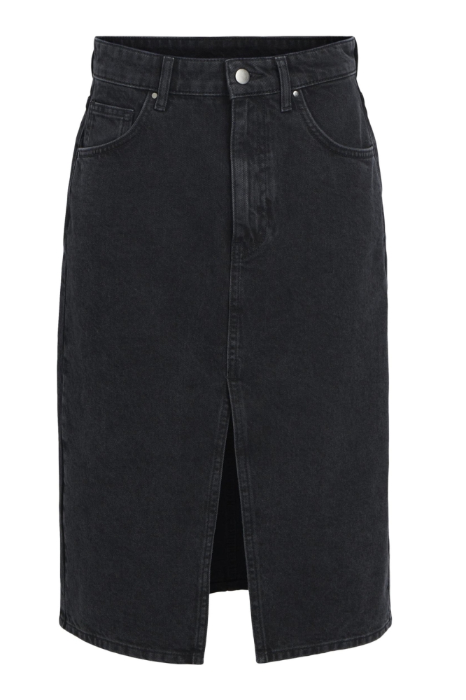 OBJHARLOW MIDI DENIM SKIRT NOOS 23043873 Black