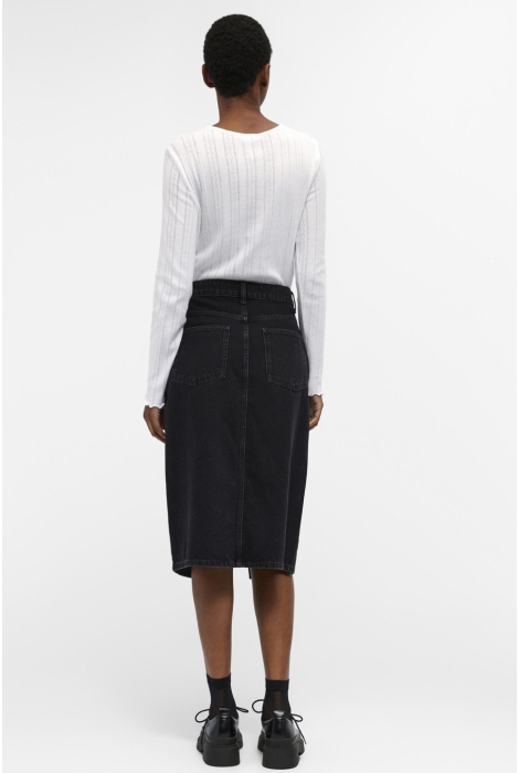 Object objharlow midi denim skirt noos