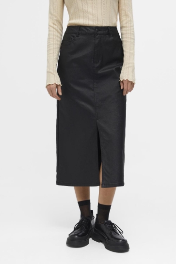 Object OBJNAYA COATED MW SKIRT NOOS 23043432 Black