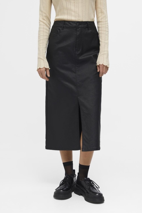 Object zwarte dames rok | Model vooraanzicht