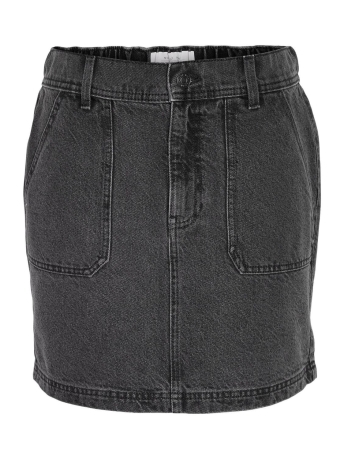 Noisy may Rok NMREGINA HW DENIM SKIRT VI431DG S 27029242 DARK GREY DENIM