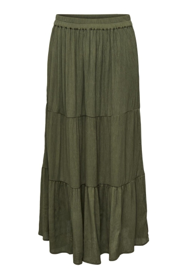 Only Rok ONLMIKKA LIFE LONG SKIRT WVN NOOS 15324808 Grape Leaf