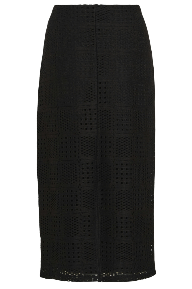 VINOVIRA HW MIDI SKIRT 14106576 BLACK BEAUTY